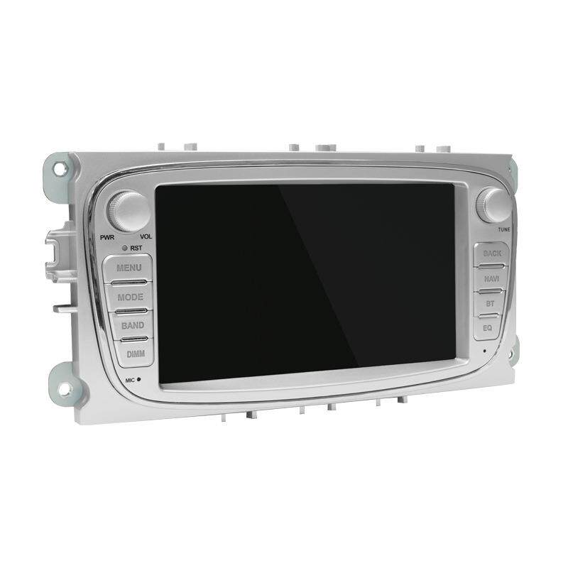 适用福克斯Ford Focus Mendo 2008-2012银色改装安卓车载导航仪播