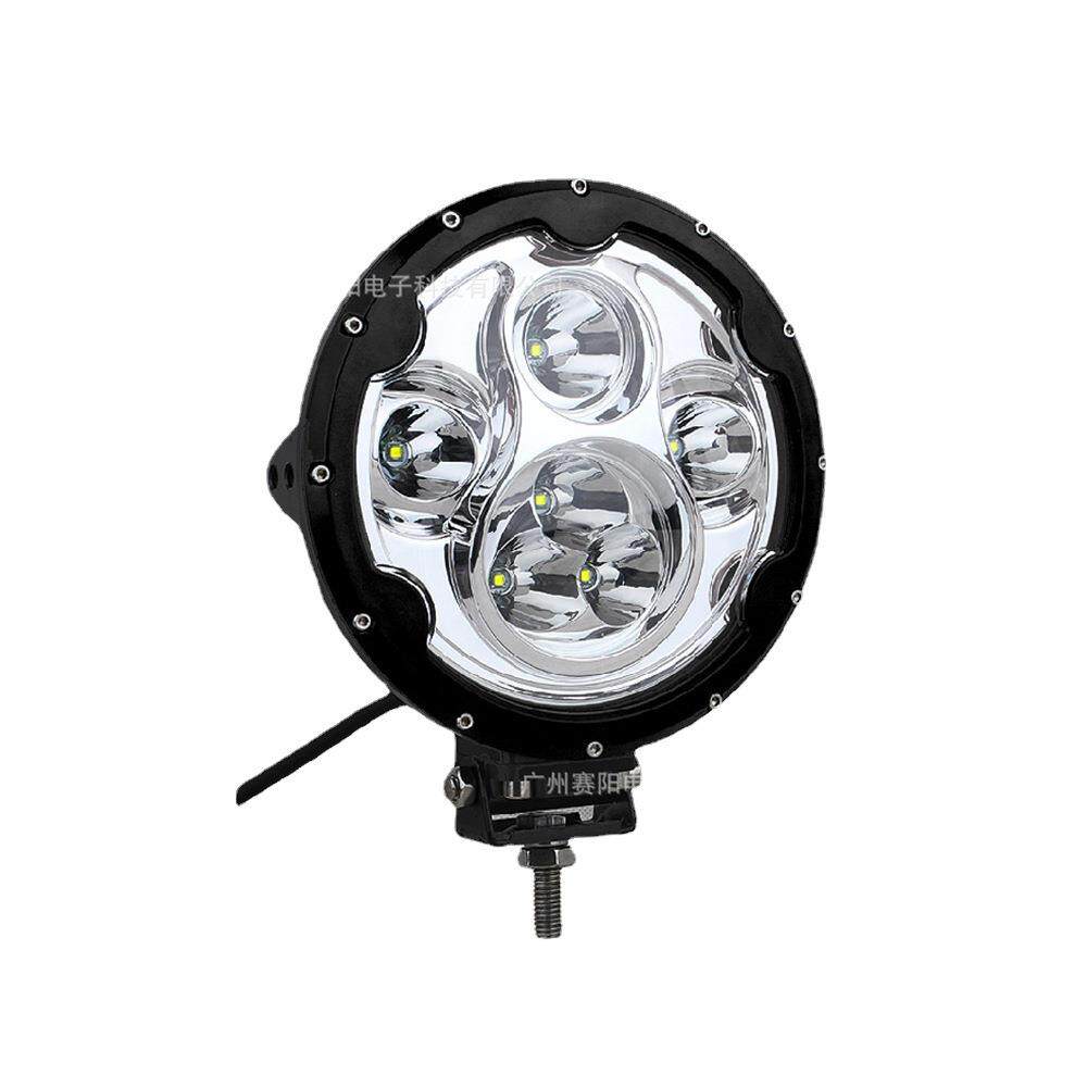7inch寸LED60W工作灯高亮车顶灯LED工作灯 工程车灯60WLED越野