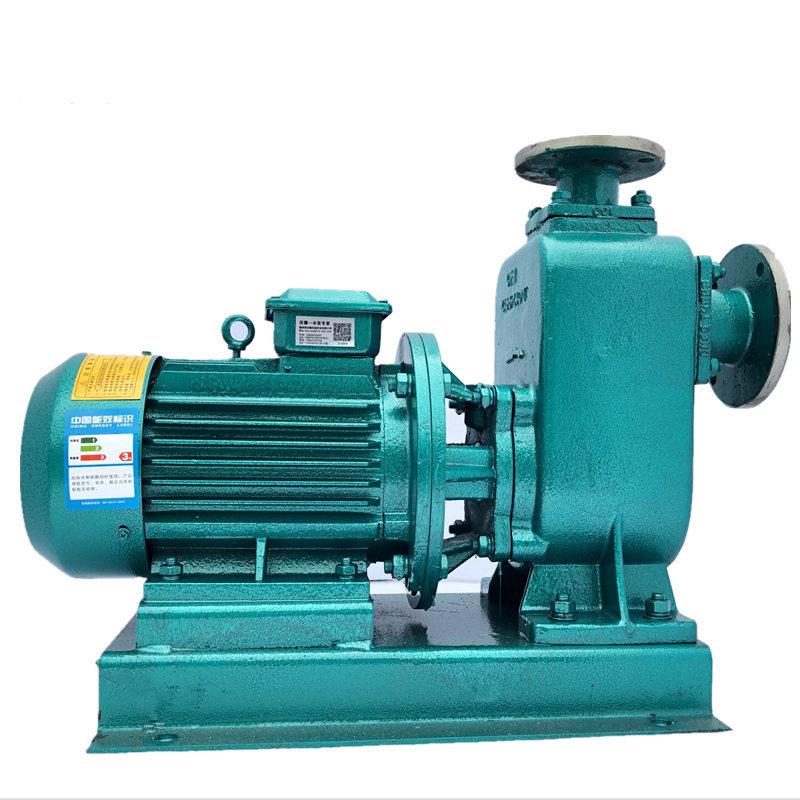 卧式不锈钢联轴式海水自吸泵矿山深坑污水泵65ZW25-30-5.5