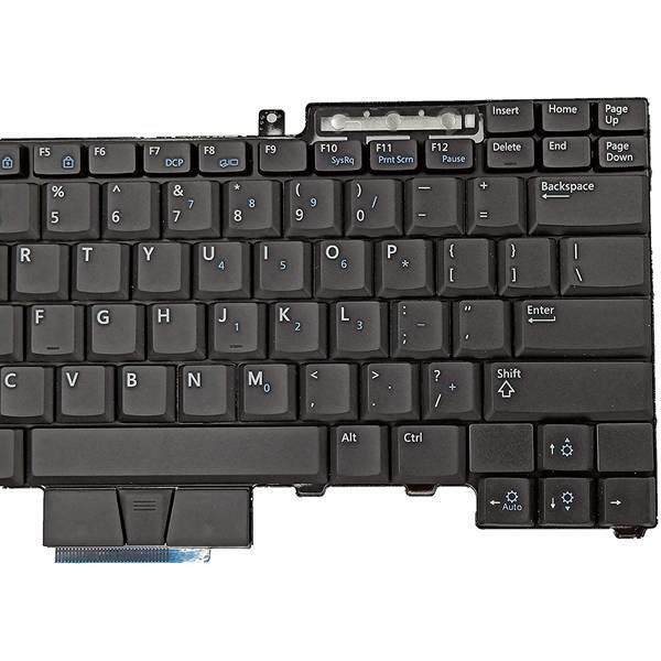 1个 黑色 塑料+金属 替换键盘 美式英文键盘 戴尔DELL E6400键