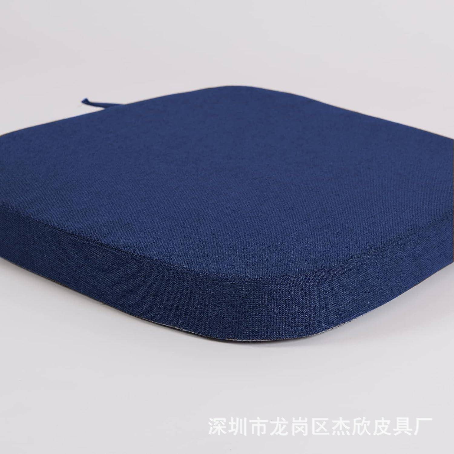 椅垫四件套带系带房椅垫海高密E5489度绵餐厅厨椅垫防滑橡胶坐垫