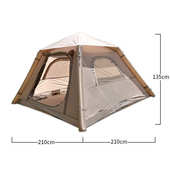 户外热销充气帐篷便携式 折叠露营帐篷出行旅游自动帐篷批发