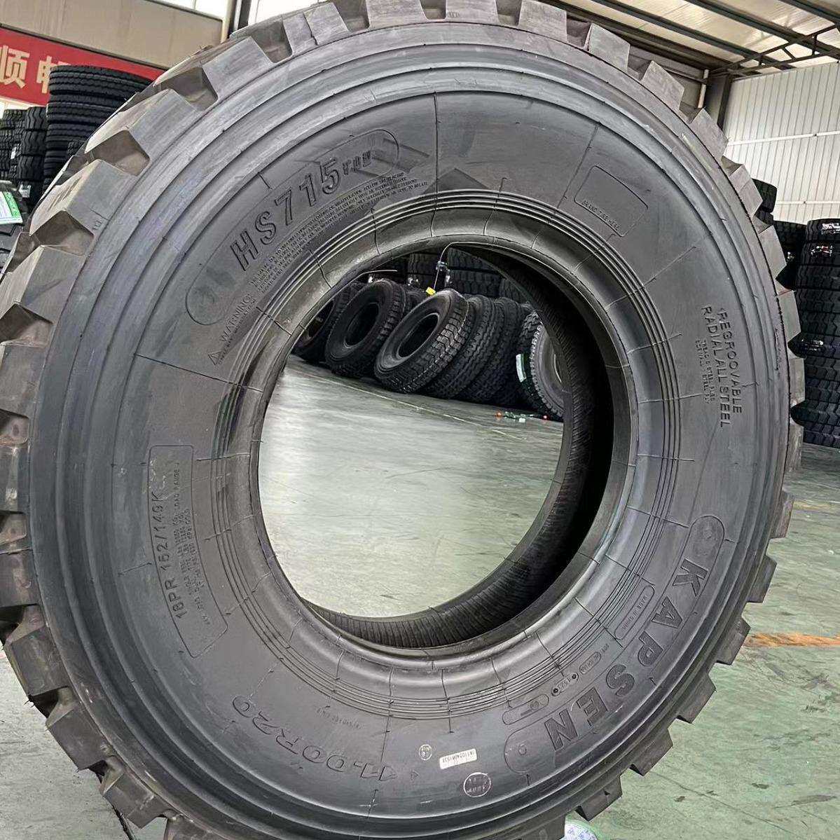 900r20卡货车轮胎全钢子午线标载重载耐磨耐刺扎1100R201200r20