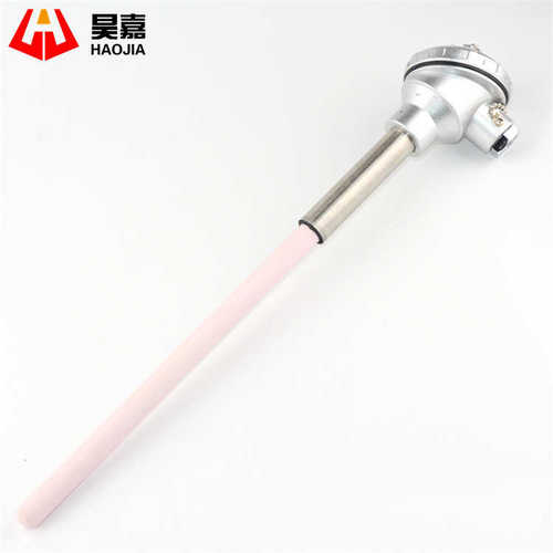 K型热电偶 WRN-122WRN-132刚玉管陶瓷管热电偶1300度高温炉测温棒