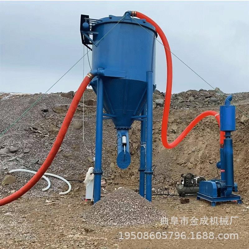 150型吸污泵工地隧道泥浆负压吸料机真空负压石子抽料机厂家