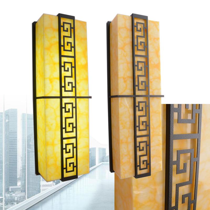 户JZ-BD-XX外亮化酒仿云石壁灯外墙新中式景观灯庭新款LE店D景观