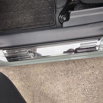 适用于22款Sienta外门槛条迎宾踏板不锈钢门槛条装饰亮条贴片改装