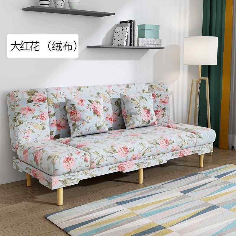 沙发床两用小户多NTQ功能双型人可折客厅布艺懒简易沙发人床叠直