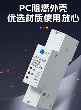 DDS238-1-W2R单相无线遥控开关水泵智能控制开关/通断器
