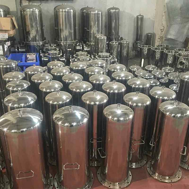 式厂器咨询直供304家不锈钢布袋过滤器304过滤水处理袋式过滤器