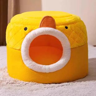 咪洗窝宠物窝猫床可拆猫冬天网红猫房子四季 保暖封闭式 猫冬季 正品