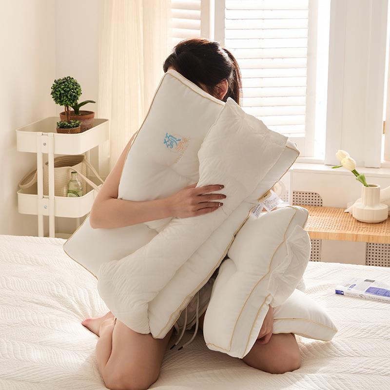 多功能枕头乳胶成人枕单人枕头芯护颈椎助睡眠枕芯一对家用可拆卸