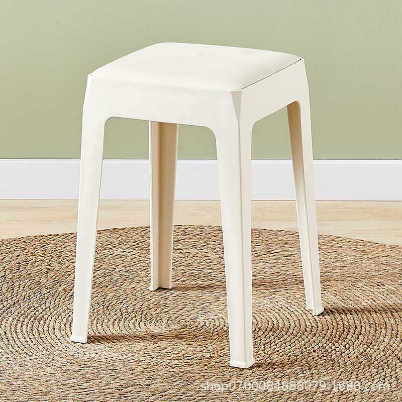 家用现代软包塑料方凳子简约可叠放餐凳加厚餐桌高凳餐椅客厅板凳,商业/办公家具,休闲椅/午休椅/骑马椅,淘宝优惠券,粉丝福利购,淘宝优惠卷