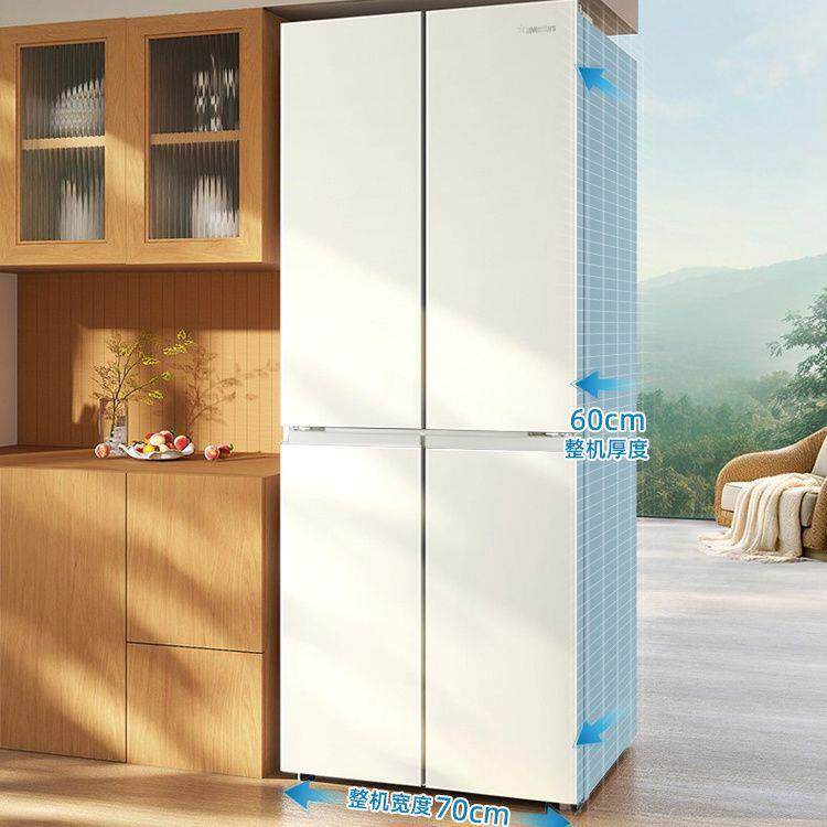 七星冰箱十字法式四开门双开门大容量风冷无霜电嵌入式