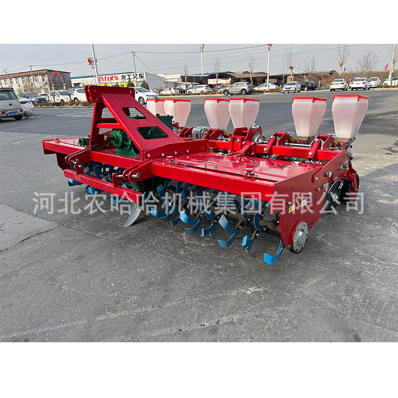 2025款6行旋耕播种机，新款玉米旋耕播种机
