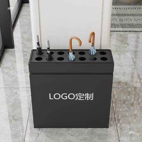 雨伞收纳架家用门口放伞大容量长柄放伞筒酒店大堂便民雨伞架