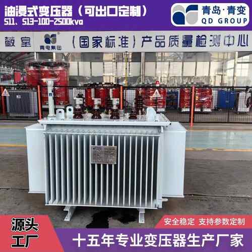 青电变压器厂 S13-M-400 500 630KVA油浸式变压器S20、S22系列