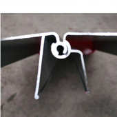 5ZW铝合金人字梯配件加宽加厚铝踏板合页盖板超长顶部平台折叠梯