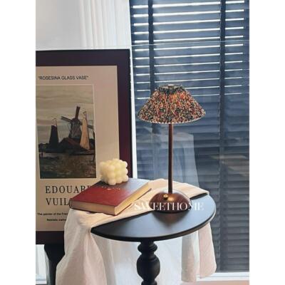 SweetHome * 北欧小镇充电卧室装饰氛围感现代简约台灯床头小夜灯