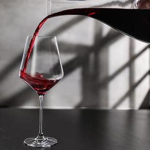 家用葡萄酒杯创意醒酒器 Krosno波兰进口水晶玻璃高脚杯红酒杯套装