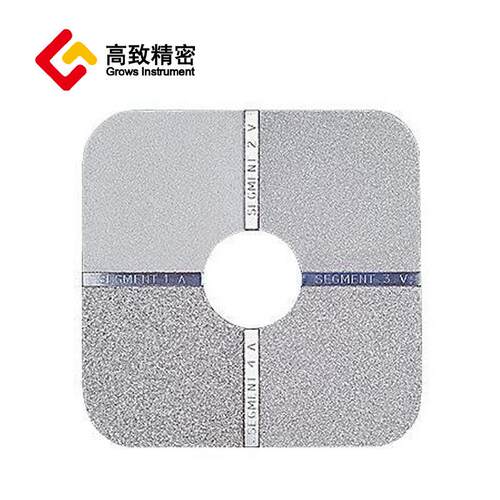 易高喷丸/抛丸表粗糙比较板E1面21Grows In5- 度E125-2