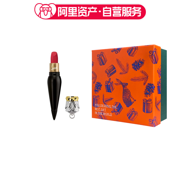 CL 路铂廷 萝卜丁 女王权杖黑管唇膏 3.8g
