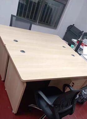 办公桌椅组合人现代简约小办室单1416B1213.2米1.米学校公职员老