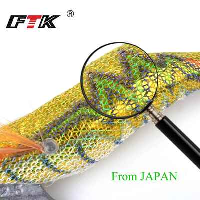 直销新款FTK新款多克重海钓木虾鱿鱼钩仿真夜光虾 鱿鱼针路亚饵渔