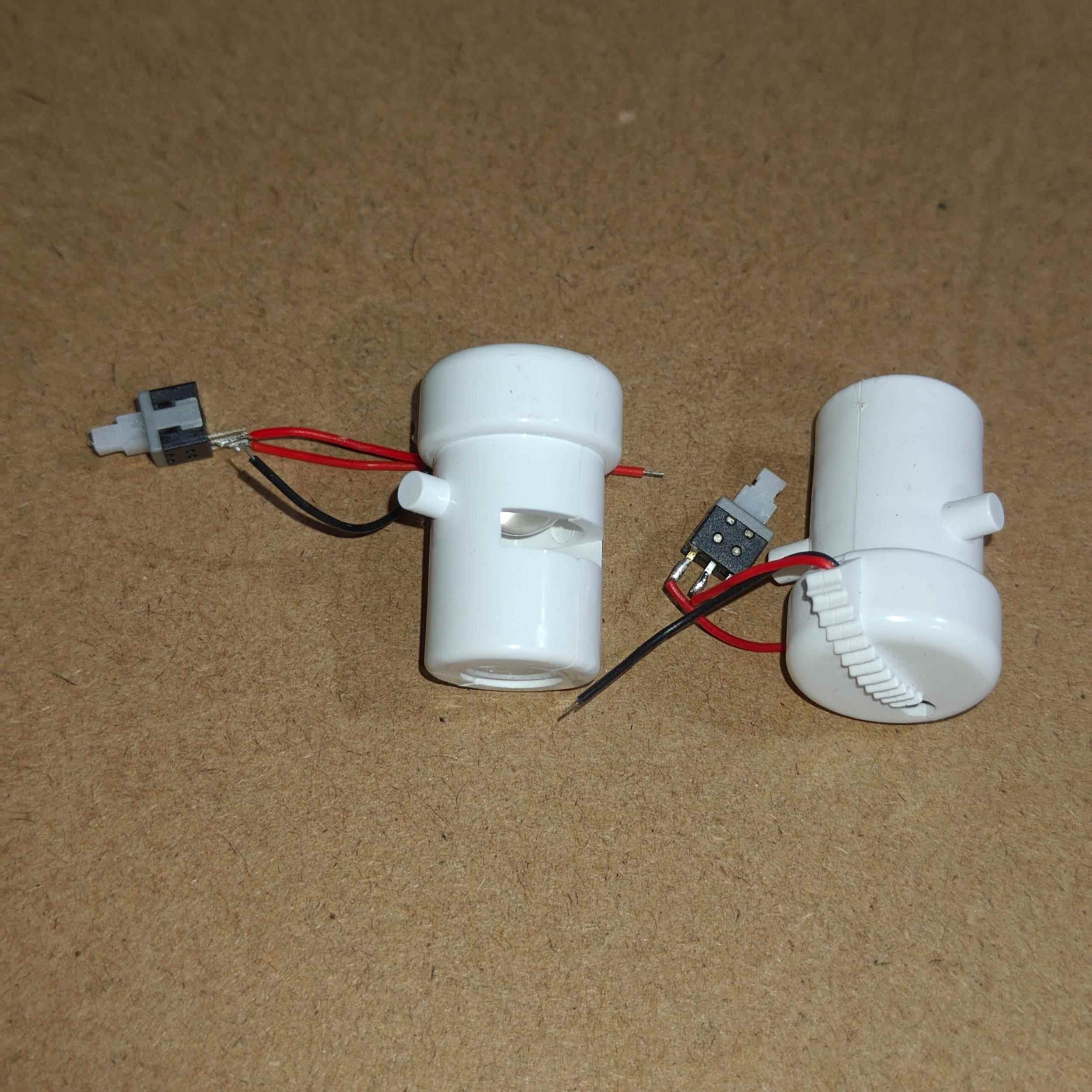 透镜投光灯 无投光片 DIY投影灯 LED投光灯