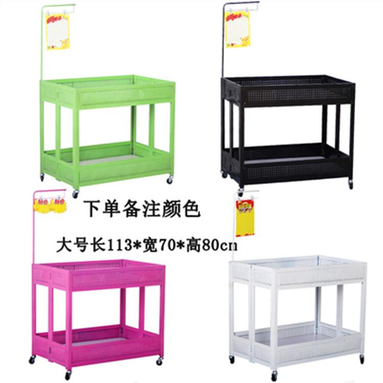 超车动市促销台装饰促销车186服货装店花架甩货车可移超市展示架