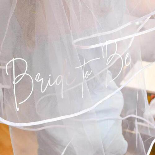 Bridal Wedding Sexy Bridal Headdress Singles Party 头纱白色