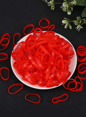 TPU红色加宽橡皮筋橡胶圈捆蔬菜专用捆扎绳牛皮筋陕西专用批发