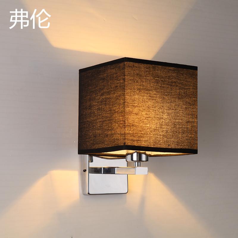 壁灯床头灯现代简约卧室书房酒店宾馆公寓过道灯北欧创意灯具