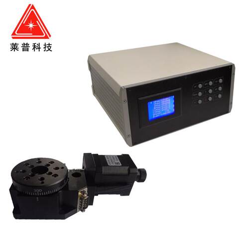 光学电动旋转台精密360度旋转工作台转动位移滑台电控实验分度盘