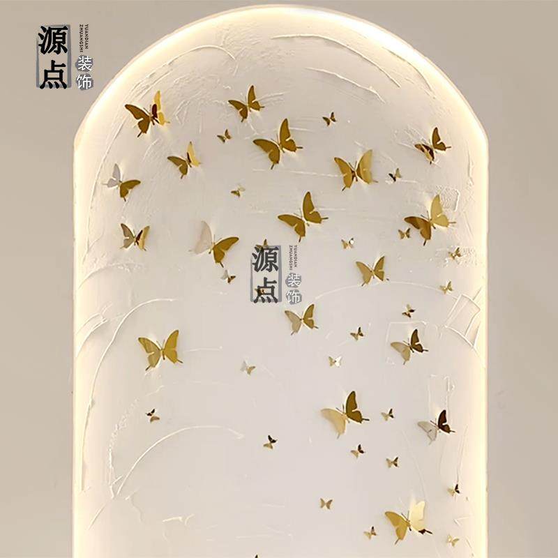 简约不锈钢蝴蝶壁饰婚礼背景墙装饰墙饰软装家居室内墙面立体墙贴,家居饰品,壁饰,淘宝优惠券,粉丝福利购,淘宝优惠卷