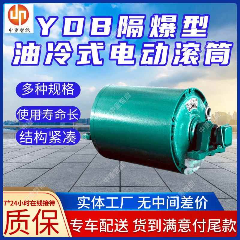 YDB隔爆型油冷式电动滚筒 多种规格电动滚筒 运转平稳电动滚筒
