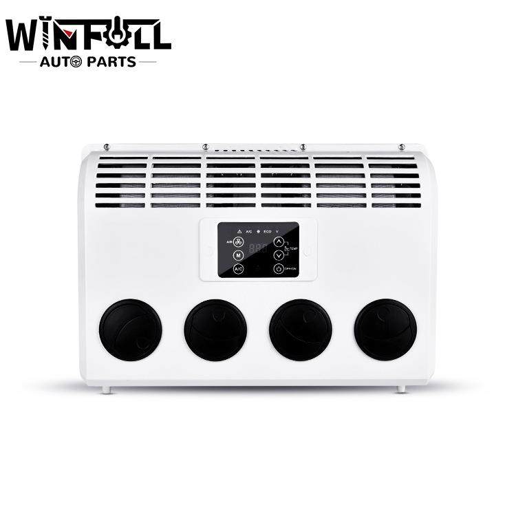 电动汽车直流变频空调独立制冷12V/24V货车吊车RV改装驻车空调