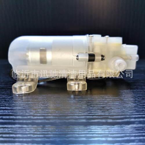 新款直销微型直流电动高压隔膜泵24V 自吸增压抽水泵12V 回流双螺