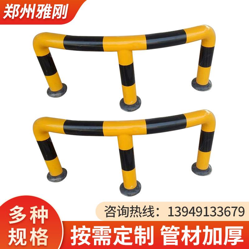 厂家供应中国石油加油站M型弧形自恢复型加油岛防撞栏防护栏定 制
