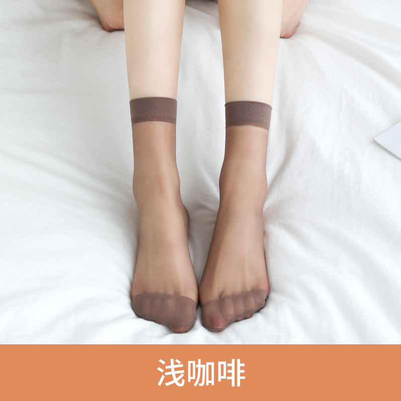 丝袜水晶耐磨耐穿肉色袜子打底袜