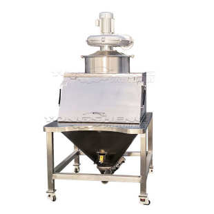 化工粉料反应釜密闭式投粉料设备锌粉手套箱小袋拆包无尘投料站