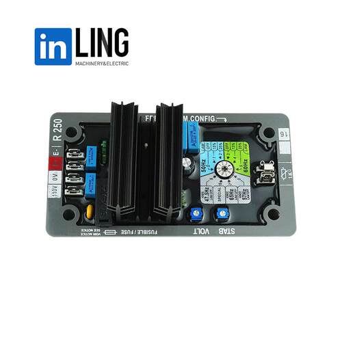 AVR R250 发电机组自动电压调节器 调压板稳压板发电机配件