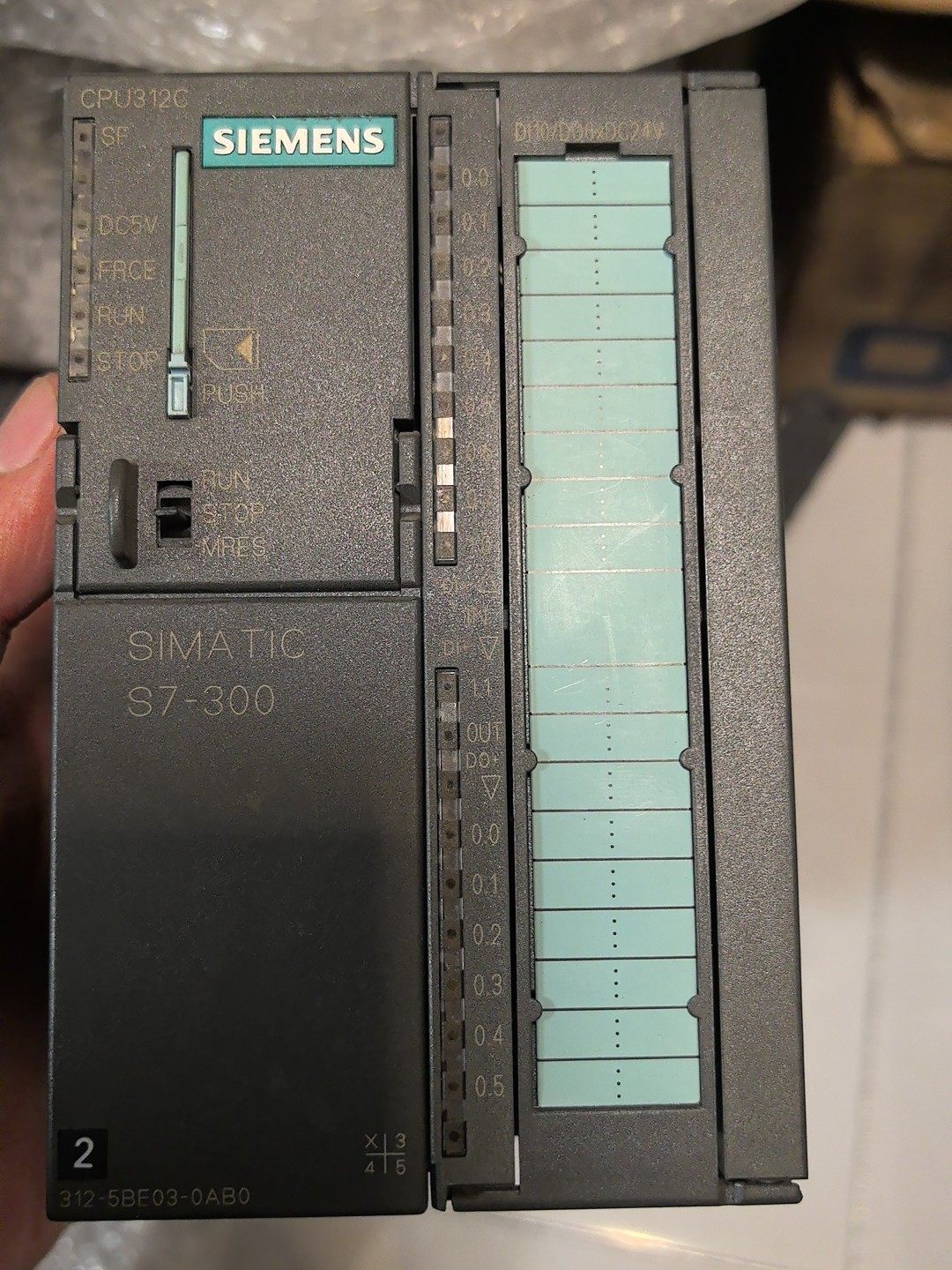 西门子312-5be03拆机，功能包好