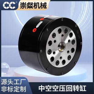 油压回转缸铣齿机回转油缸搓齿机专用卡盘夹具液胀专用油缸JHR