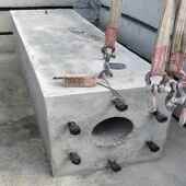 混凝灯基预础预制水JFE泥墩土监控路杆路灯杆底座埋基础座