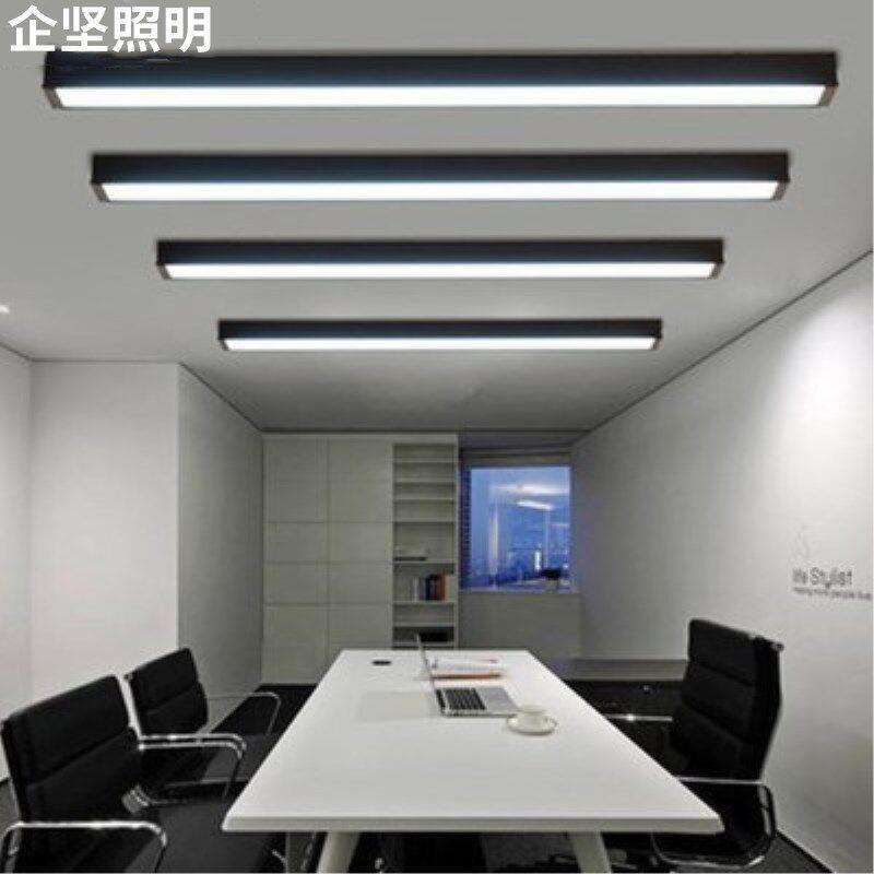 厂家led长条吊线灯健身房方通灯公室长方形吊灯教室长条吸顶灯