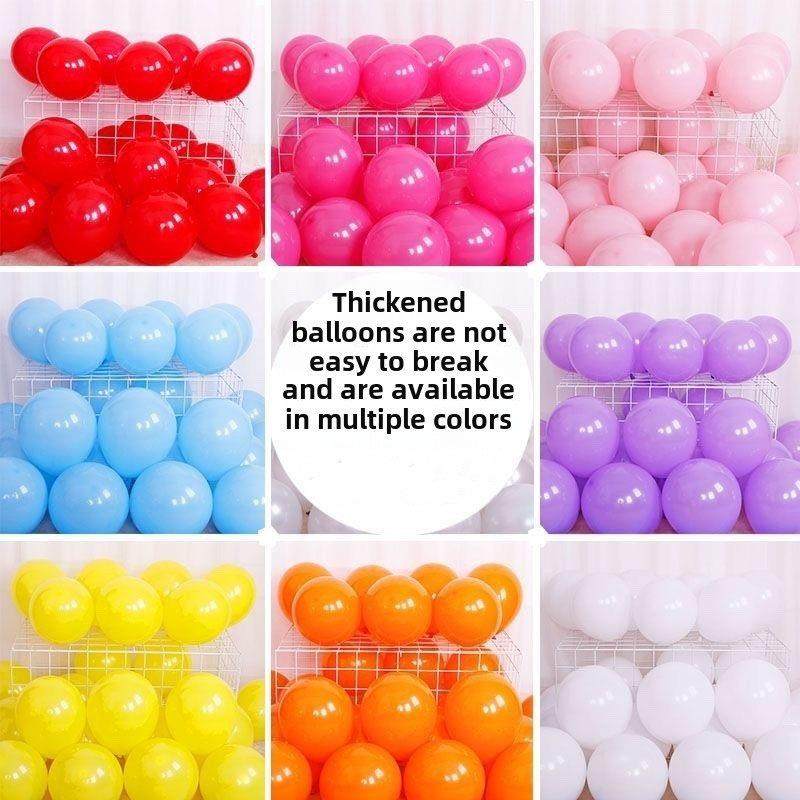 10寸加厚哑光气球五颜六色生日开业店庆婚礼派对布置气球装饰,节庆用品/礼品,气球,淘宝优惠券,粉丝福利购,淘宝优惠卷
