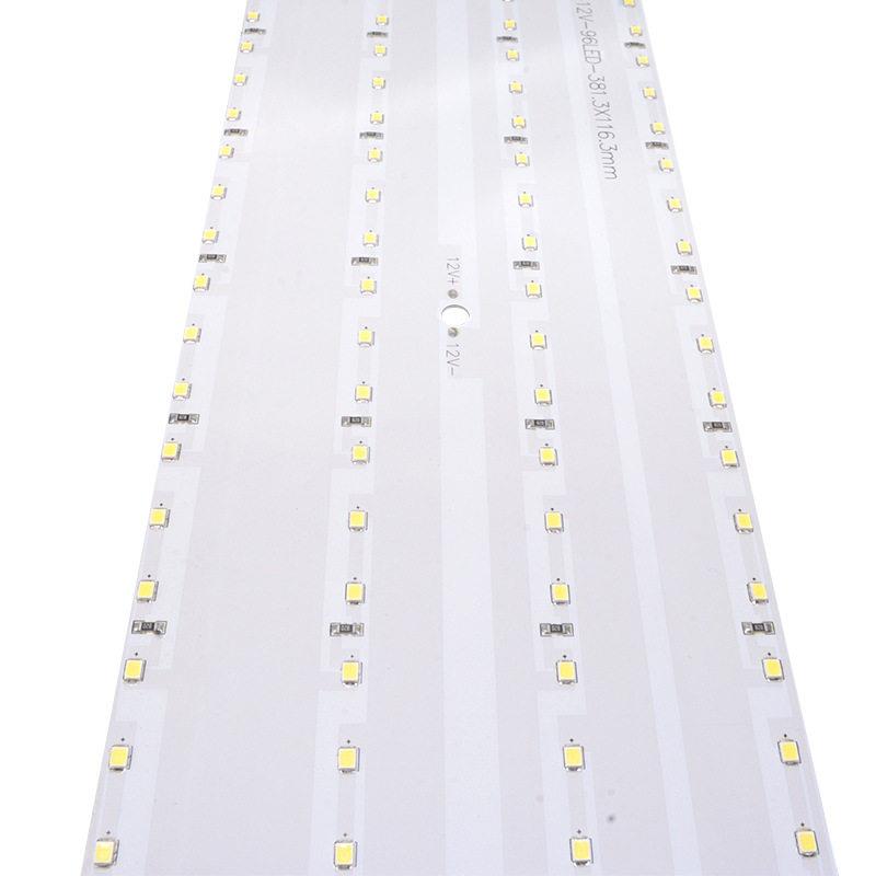 厂家定制各种LED铝基板灯板2835贴片家用商用广告灯箱照明色RGB图片