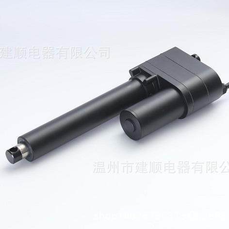 7000n推力电动推杆线性执行器工业推杆金属齿轮行程150mm