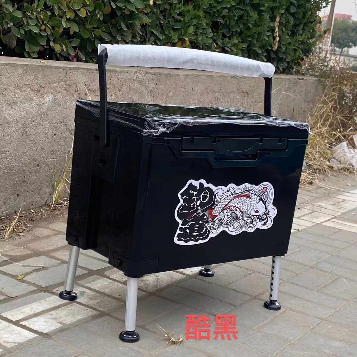 台钓平板钓竞技钓鱼座用品活鱼四角可桶箱八脚升降垂钓箱箱外鱼